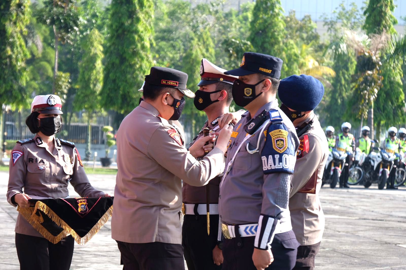 Foto Polda Riau gelar Operasi Ketupat Lancang Kuning 2022