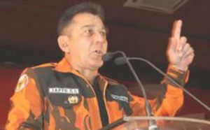Foto Ketum Pemuda Pancasila Japto Soelistyo Soerjosoemarno