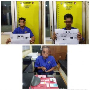 Foto DPO pelaku pengedar Narkoba yang berhasil dibekuk Tim Polres Dumai (dok: Polres Dumai)