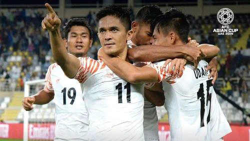 Foto para pemain Timnas India yang main pada Piala Asia 2023 (Foto: Twitter/@IndianFootball)