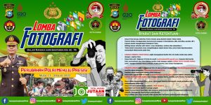 Foto pengumuman lomba foto Sempena Hari Bhayangkara ke-76