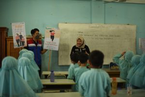 Foto salah satu kegiatan yang dilaksanakan PT KPI RU II Dumai dalam memperingati Hari Anak Nasional
