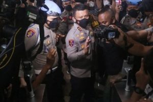 Foto Kadiv Propam Polri Non Aktif, Irjen Pol Ferdy Sambo saat menyampaikan belasungkawa dalam kasus pembunuhan Brigadir J. (Dok: SINDOnews)