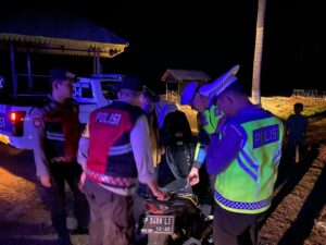 Foto : Kegiatan Antisipasi Gangguan Kamtibmas oleh Polres Lingga.