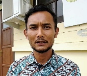 Foto : Penasehat Hukum Terdakwa, Angga Siagian, S.H., M.H.