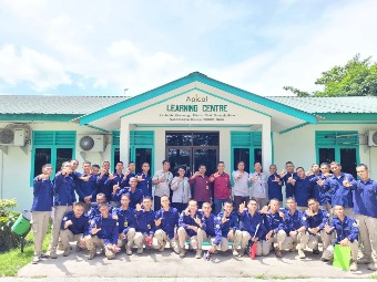 Foto : Kunjungan Taruna Poliklinik Kelautan dan Perikanan Dumai ke Perusahaan Apical Dumai.