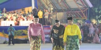 Foto : Bupati Rohil Afrizal Sintong menghadiri perhelatan MTQ ke-XLII Provinsi Riau Tahun 2024 di Kota Dumai.