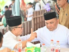 Foto : Ferdiansyah, S.E Ketua DPD II Partai Golkar Kota Dumai yang juga terpilih sebagai Anggota DPRD Kota Dumai periode 2024 - 2029 bersama Zulkifli AS mantan Walikota Dumai.