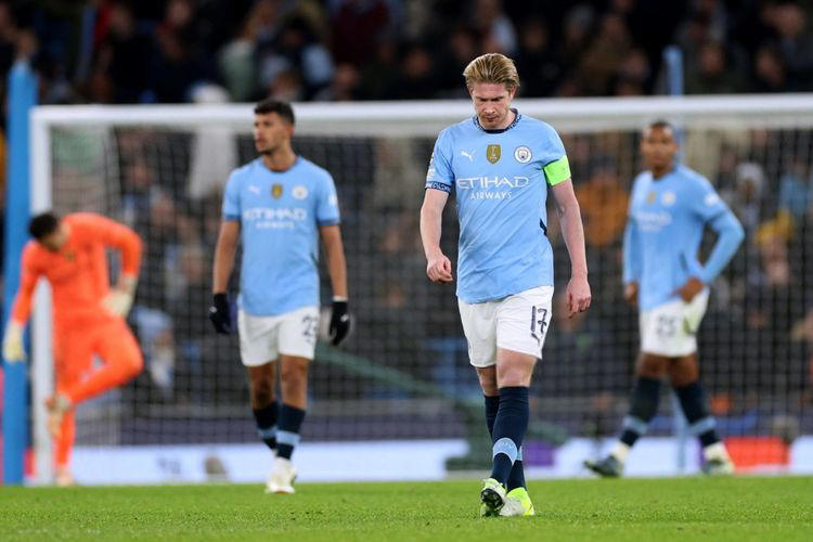 Foto : Pemain bola Man City. (Dok : Jawapos)