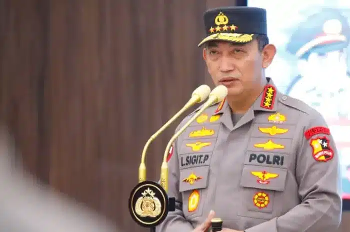 Foto : Kapolri Jenderal Listyo Sigit Prabowo.