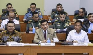 Foto : Sidang Komisi I DPR RI terkait Revisi UU tentang TNI. (Dok : CNN Indonesia)
