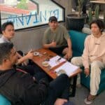 Foto : Panitia rapat pemantapan pelaksanaan pemilihan.