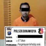 Foto : Pelaku penembakan anak yang sedang berkelahi di depan rumahnya.