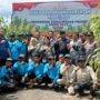 Foto : Waka Polres Dumai, Kompol Rahmadsyah,S.Kom, SIK, MIK didampingi Kepala Dinas Pertanian dan Ketahanan pangan, Mukhlis Suzantri, Kapolsek Medang Kampai, AKP Hermawan, SH, Camat Medang Kampai, Indra Gunawan, S.Sos, M.P, Anggota DPRD Dumai, Yuhandri, S.P dan Lurah Teluk Makmur Zulkifli, SKM, serta Ketua Poktan Al Madani, Faisal Fahmi.