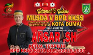 IMG-20251217-WA0006 Foto : Ketua BPD KKSS Kota Dumai terpilih, Ansar, S.H.
