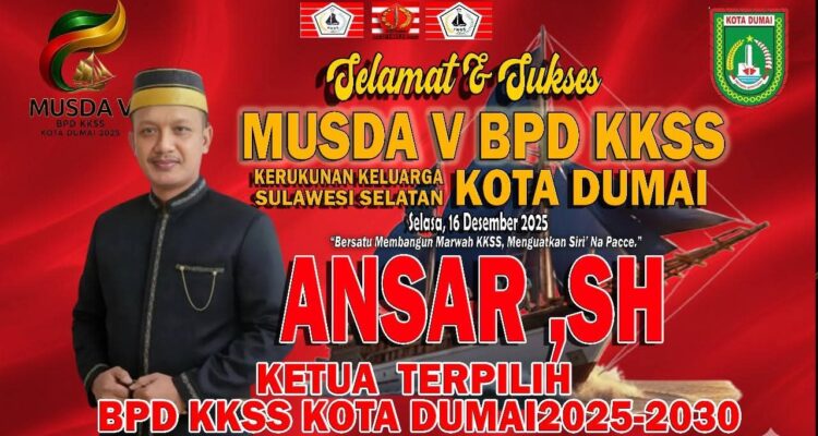 IMG-20251217-WA0006 Foto : Ketua BPD KKSS Kota Dumai terpilih, Ansar, S.H.