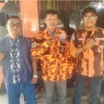 IMG_20251212_141747 Foto : Ketua Panitia Pengarah (SC) Amir Sihombing (tengah), Ketua Panitia Pelaksana (OC) Muhammad Haris (kanan) dan Bendahara Panitia Pelaksana Syamsi Aulia (kiri).