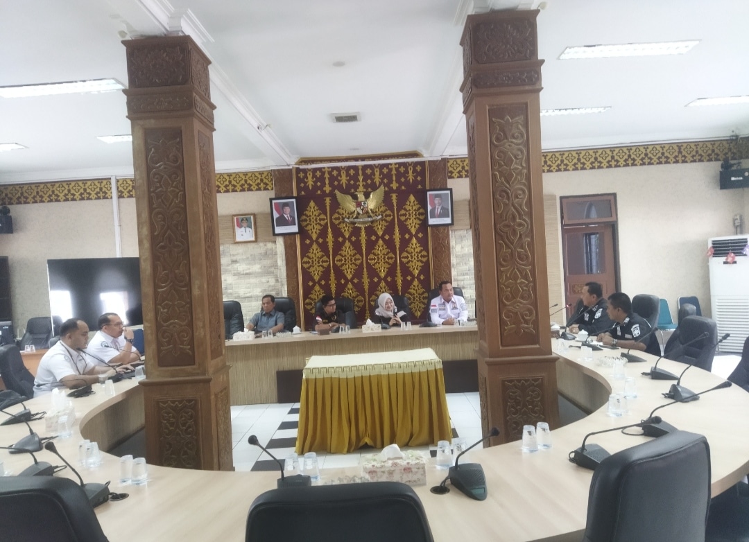 Foto : Peserta Rapat Dengar Pendapat (RDP) Komisi I DPRD Kota Dumai dengan PT Pertamina Patra Niaga RU II Dumai.